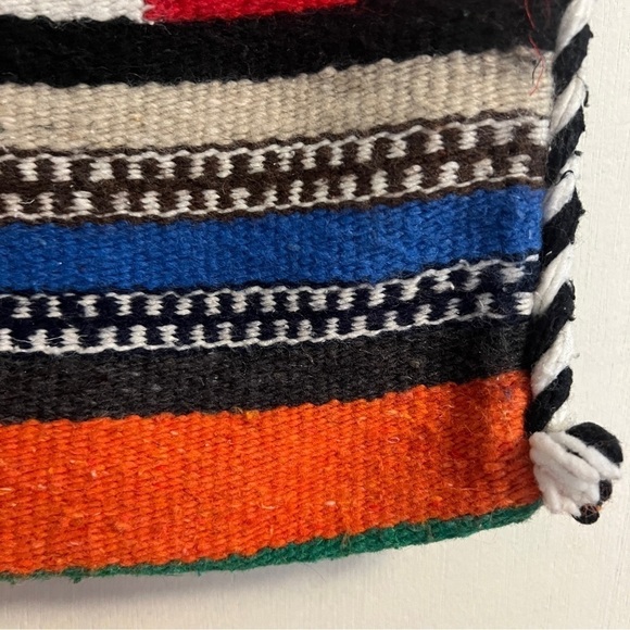 Huipul Bag Purse Woven South American  Well Worn Hippie Brianna Outlander - Picture 6 of 10
